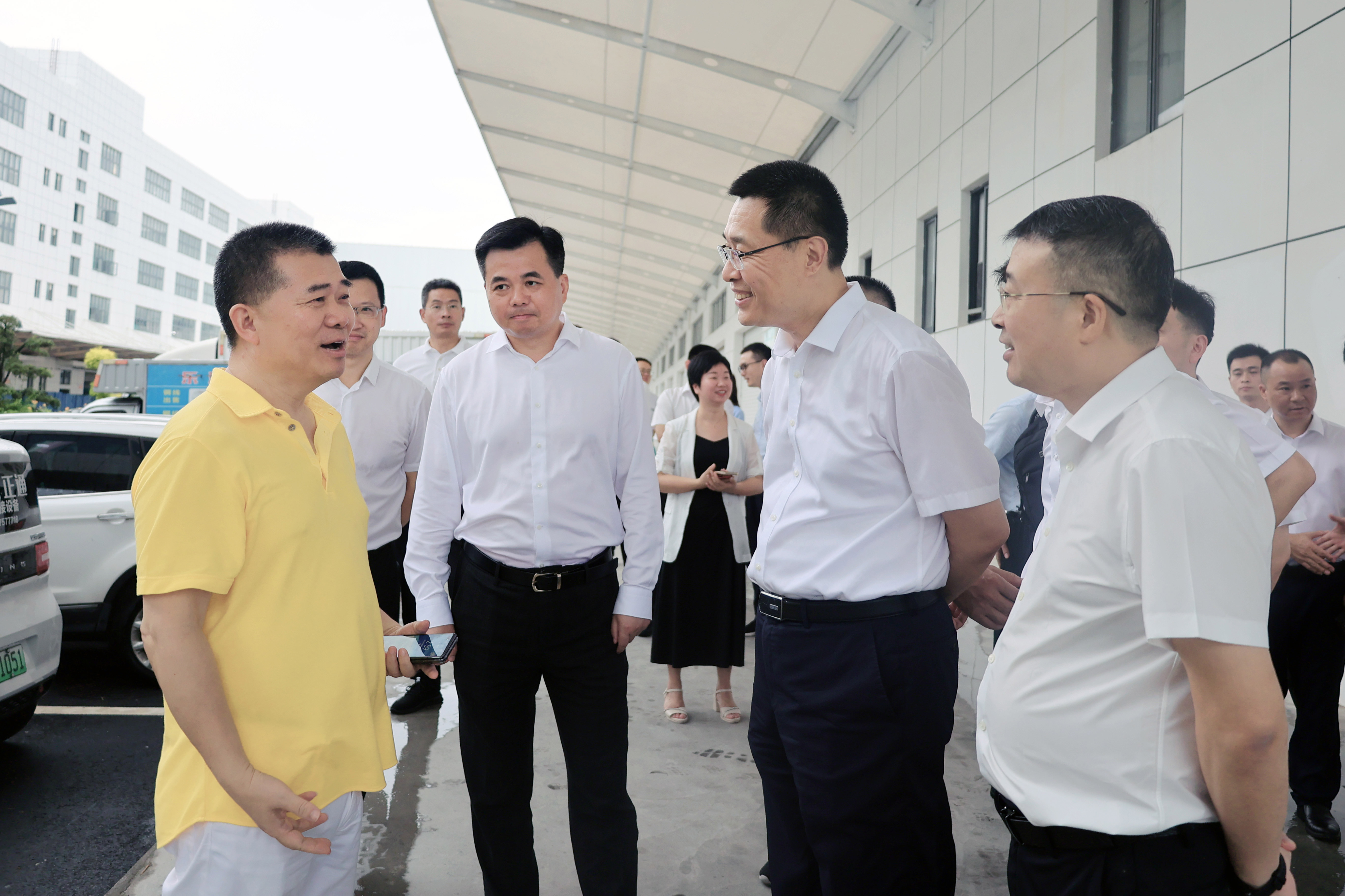 浙江省副省长卢山调研leyu.乐鱼